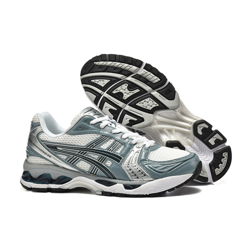 נעלי אסיקס - ASICS Novablast 4 GRAY WHITE MIX – תמונה 4