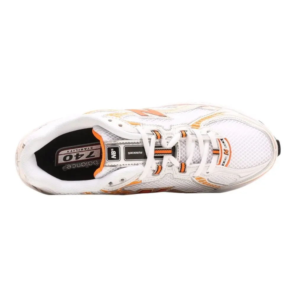 ניו באלאנס-New Balance 740 White ange mix soft – תמונה 4