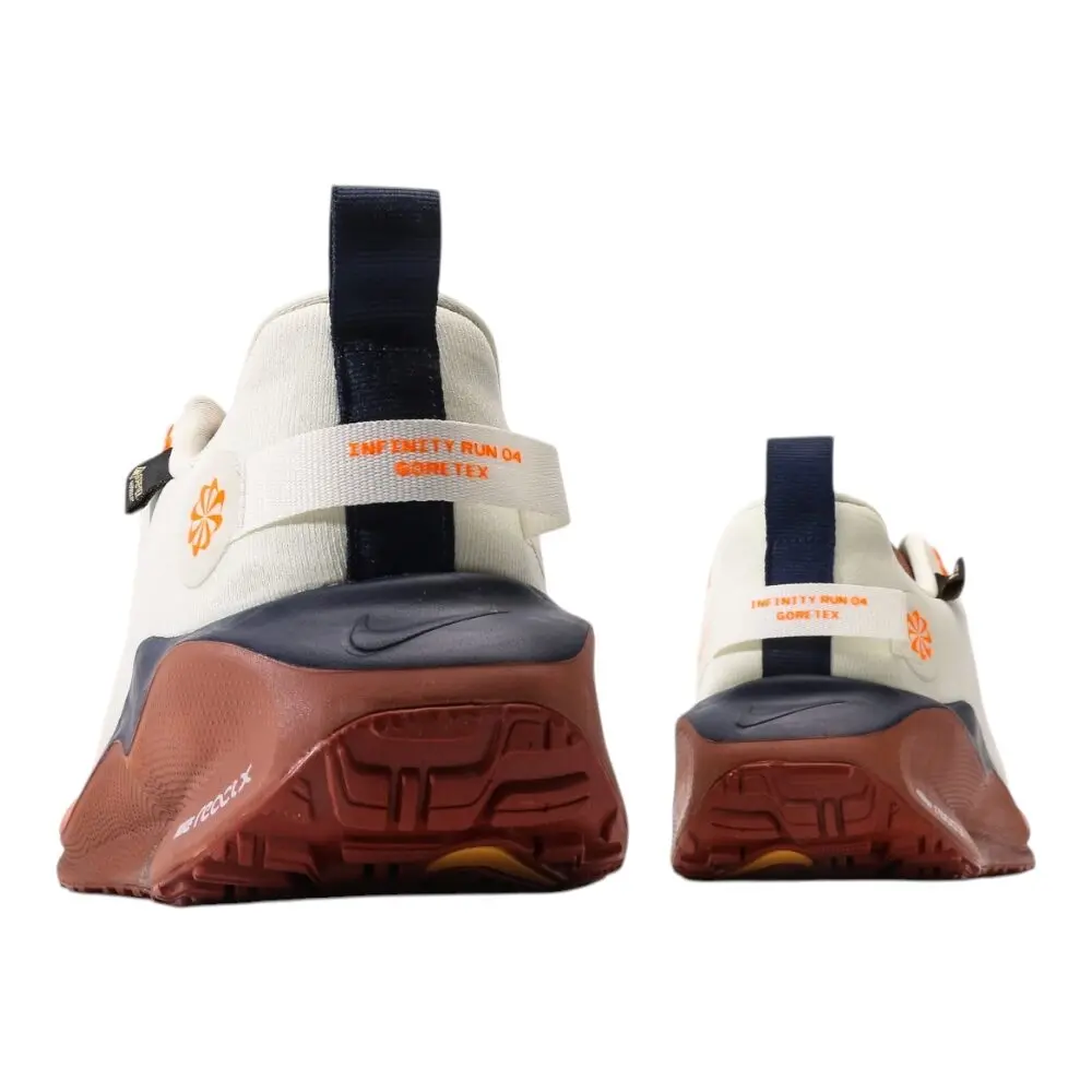 נעלי נייק- Nike Infinity RN 4 GORE-TEX Off White ange Run – תמונה 4
