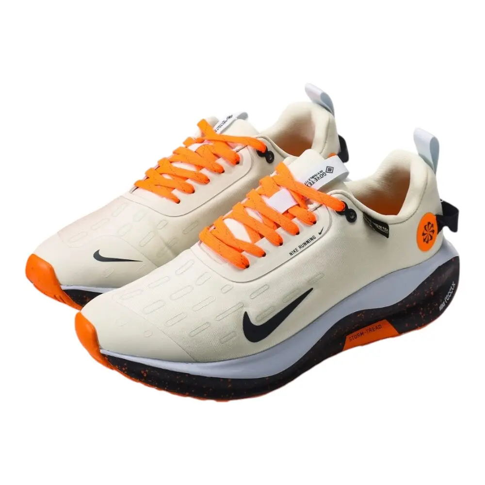 נעלי נייק- Nike Infinity RN 4 GORE-TEX Off White ange Run – תמונה 3