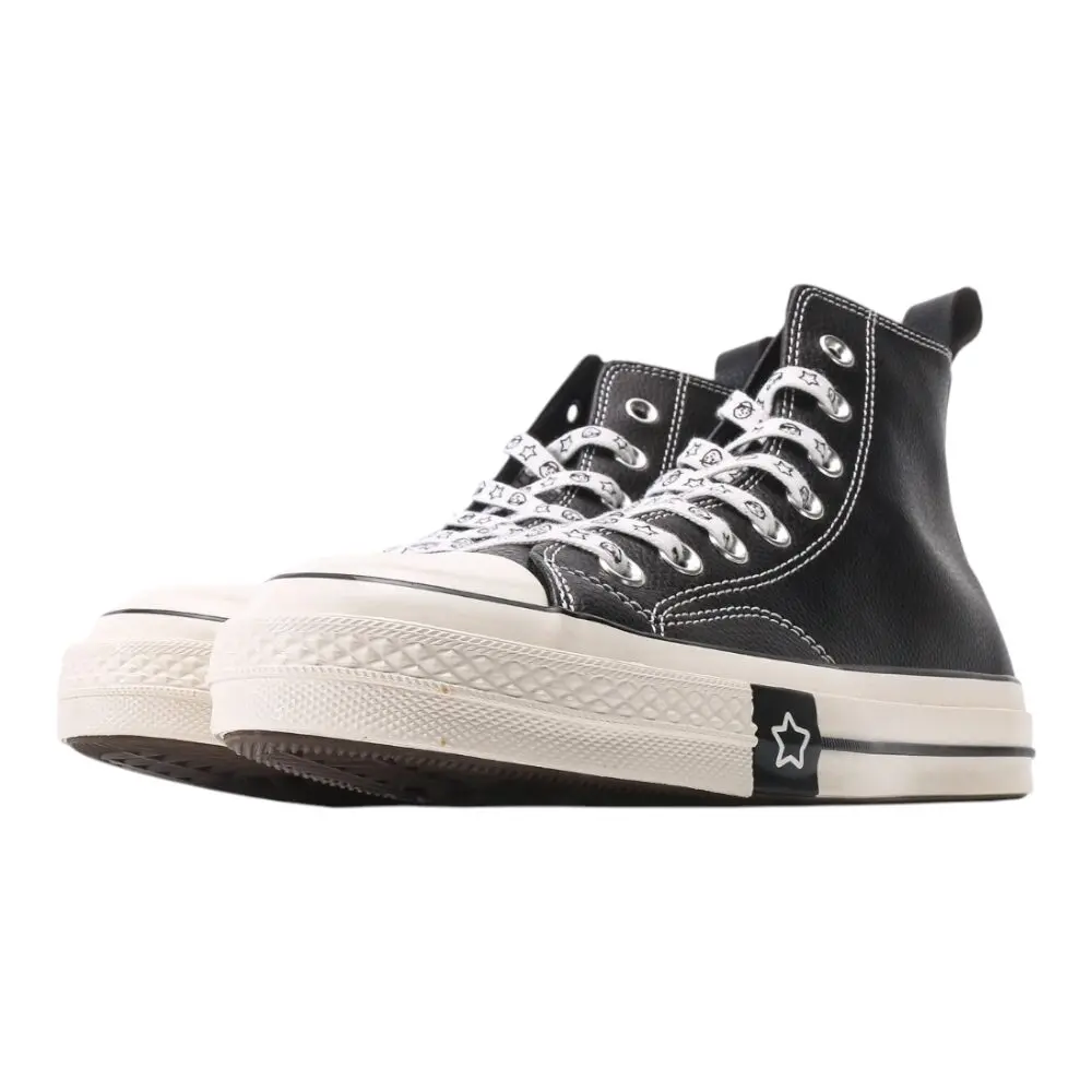 נעלי קונברס-Converse CAT WHITE BLACK – תמונה 5