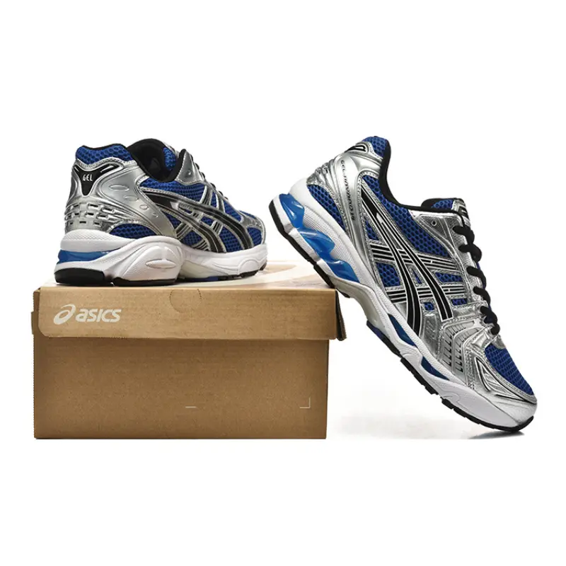 נעלי אסיקס - ASICS Novablast 4 SILVER BLUE MIX – תמונה 4