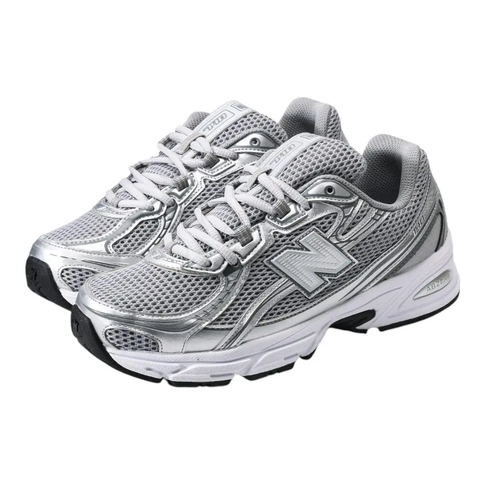 ניו באלאנס-New Balance 740 Gray White mix soft – תמונה 5
