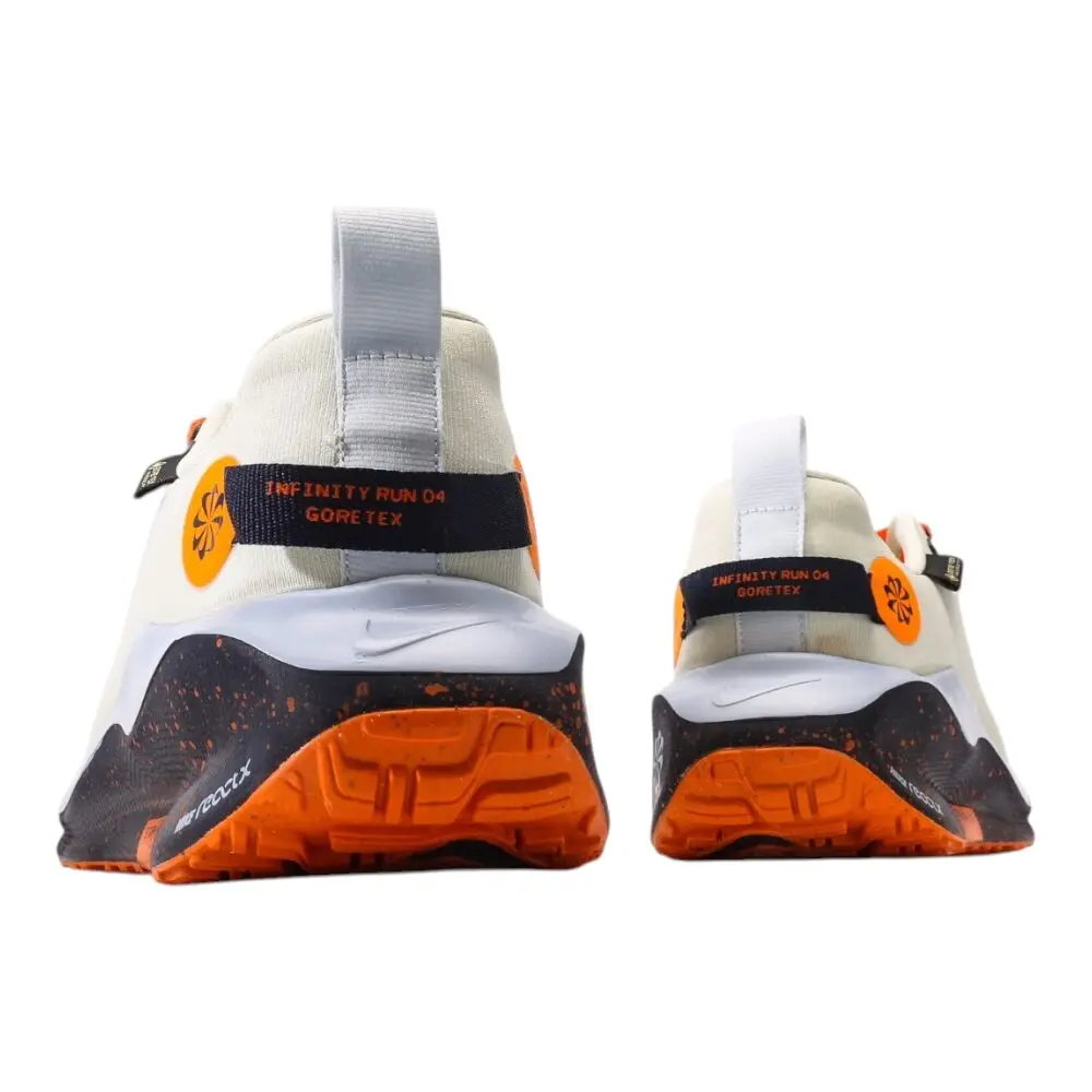 נעלי נייק- Nike Infinity RN 4 GORE-TEX Off White ange Run – תמונה 5