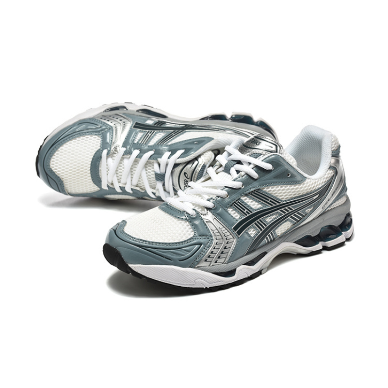 נעלי אסיקס - ASICS Novablast 4 GRAY WHITE MIX – תמונה 3
