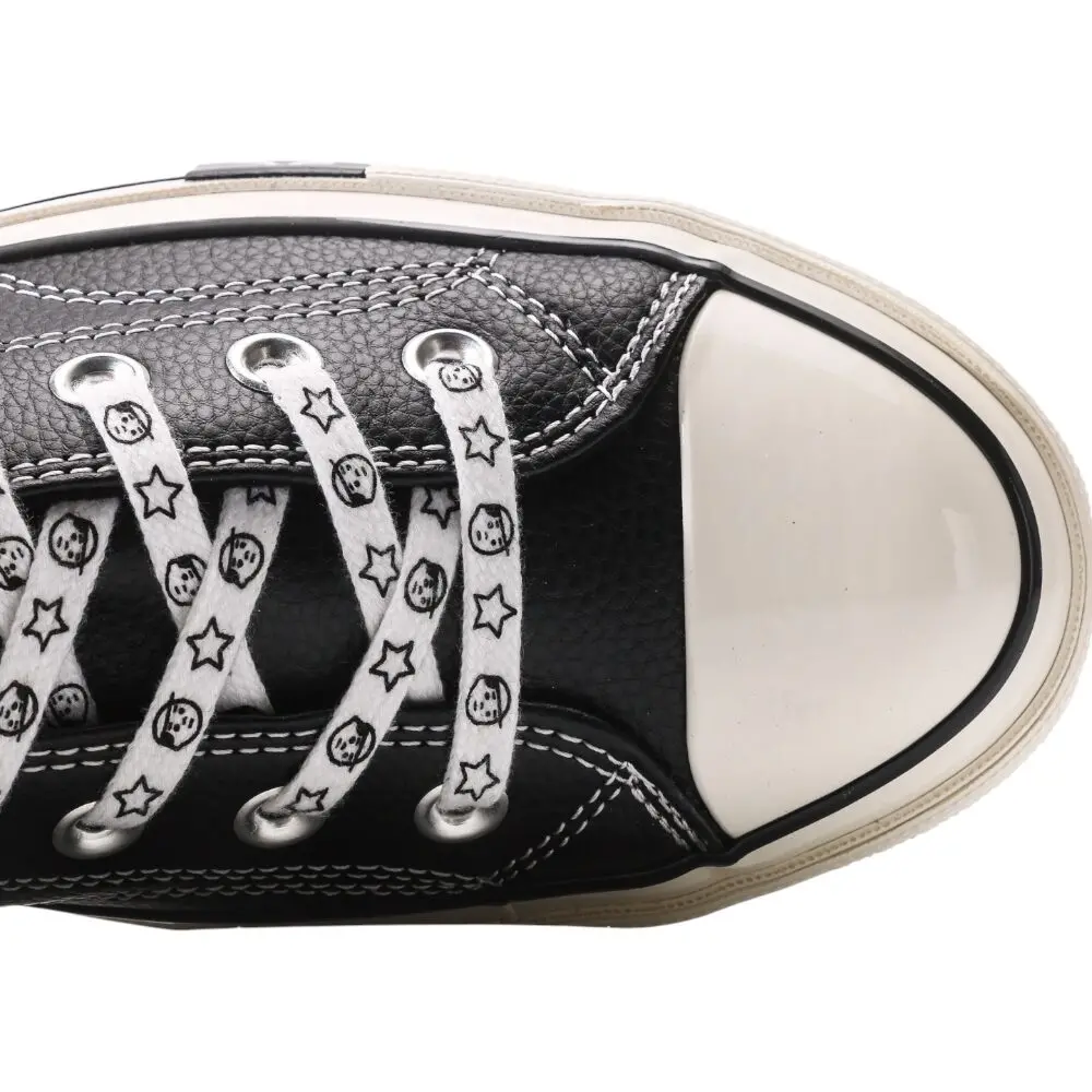 נעלי קונברס-Converse CAT WHITE BLACK – תמונה 7