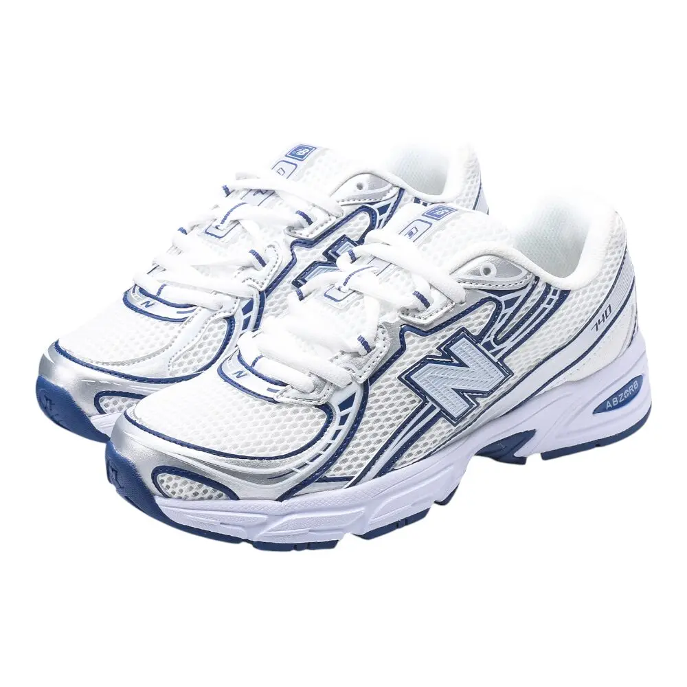ניו באלאנס-New Balance 740 White Blue mix soft – תמונה 5