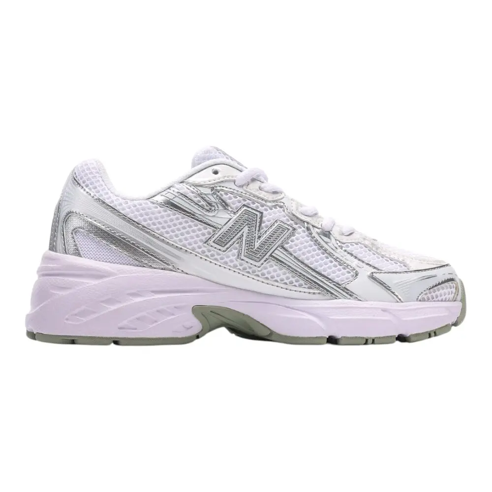 ניו באלאנס-New Balance 740 White Silver mix soft – תמונה 3