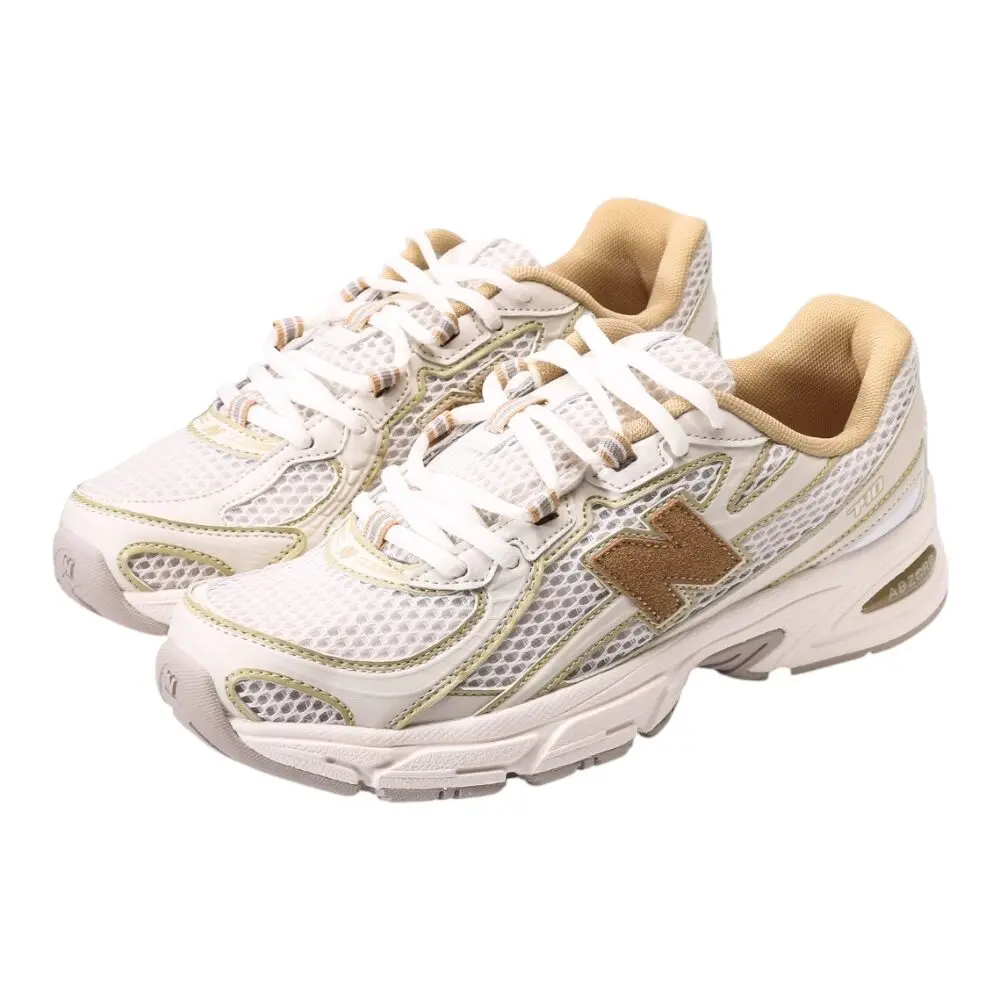 ניו באלאנס-New Balance 740 White Brown mix soft – תמונה 3