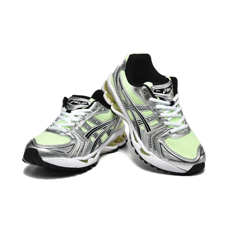 נעלי אסיקס - ASICS Novablast 4 GRAY GREEN MIX – תמונה 6