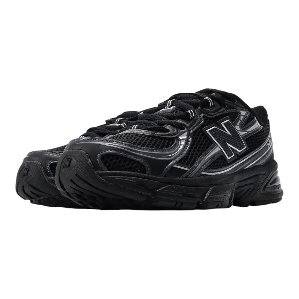 ניו באלאנס-New Balance 740 Black Gray mix soft – תמונה 7