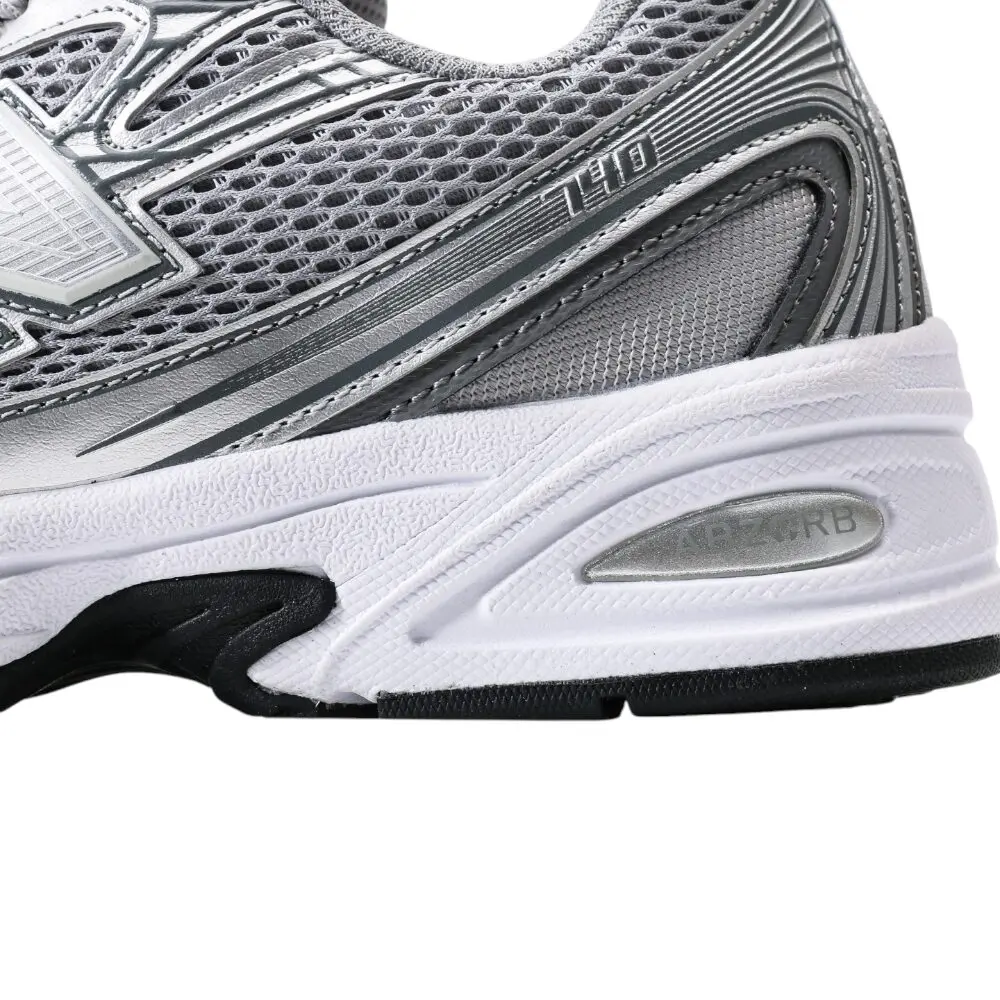 ניו באלאנס-New Balance 740 Gray White mix soft – תמונה 8