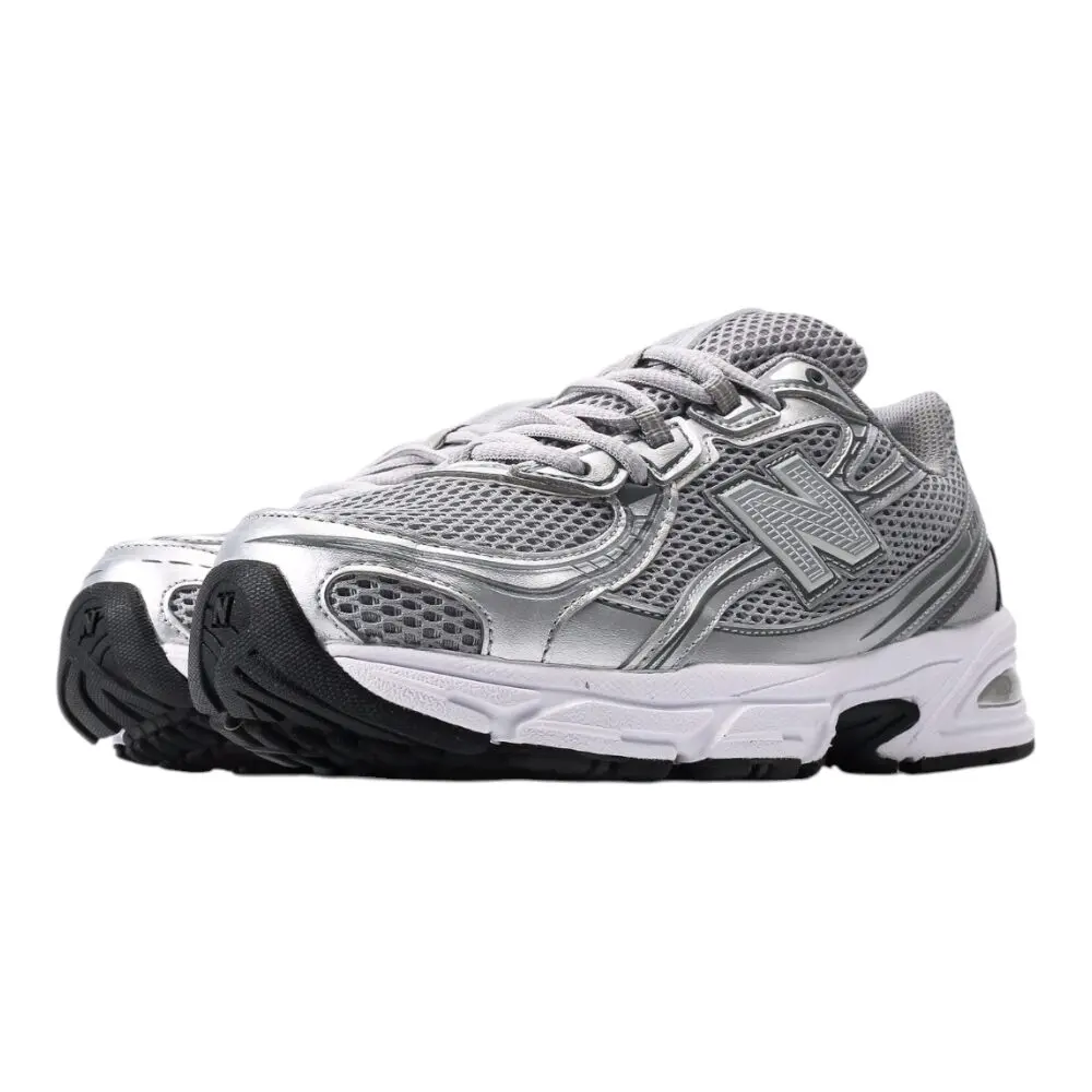 ניו באלאנס-New Balance 740 Gray White mix soft – תמונה 3