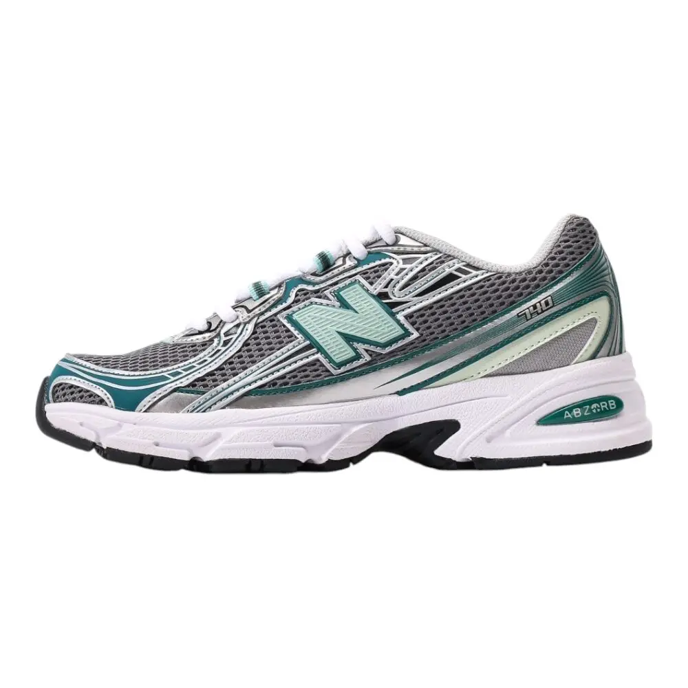 ניו באלאנס-New Balance 740 Gray Green mix soft