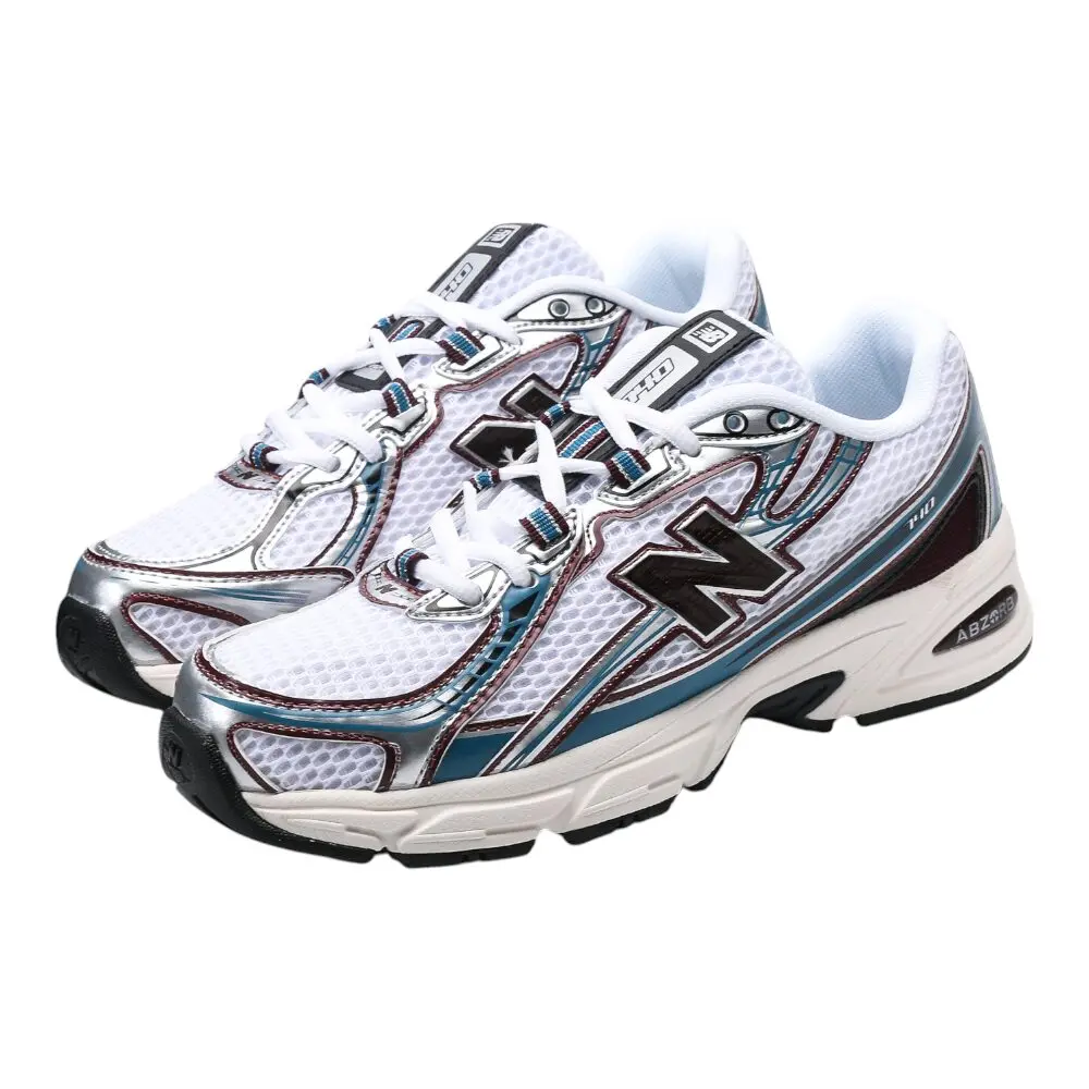 ניו באלאנס-New Balance 740 White Blue mix soft – תמונה 3