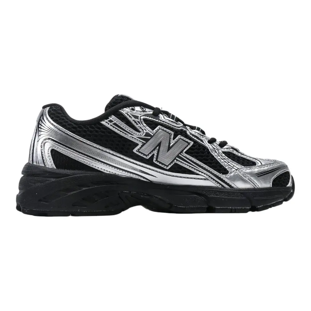 ניו באלאנס-New Balance 740 Black White Gray mix soft – תמונה 2